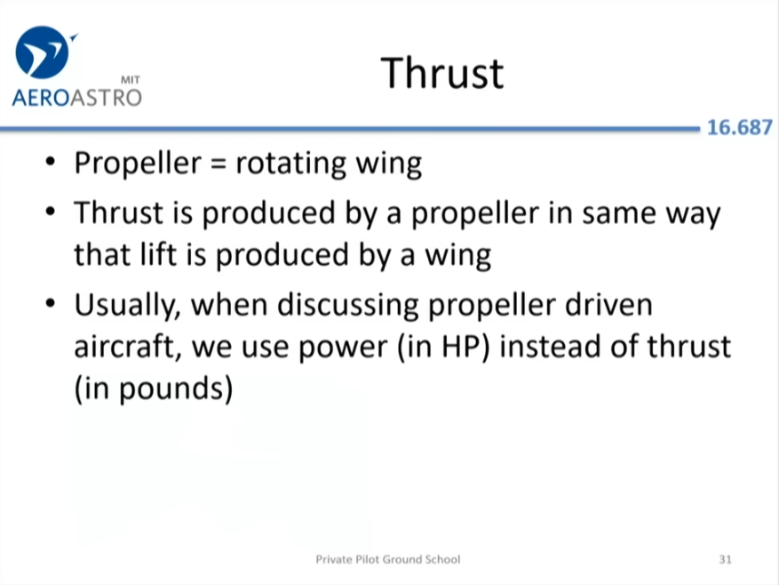 Thrust generation